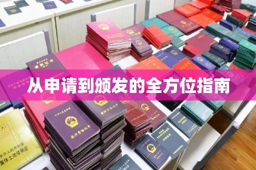 咸宁从申请到颁发的全方位指南