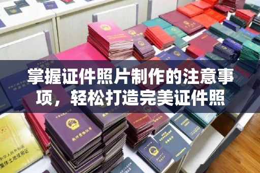 咸宁掌握证件照片制作的注意事项，轻松打造完美证件照