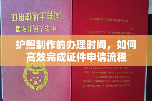 咸宁护照制作的办理时间，如何高效完成证件申请流程