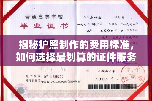 咸宁揭秘护照制作的费用标准，如何选择最划算的证件服务？