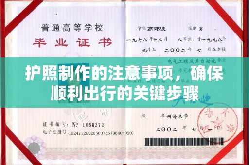 咸宁护照制作的注意事项，确保顺利出行的关键步骤